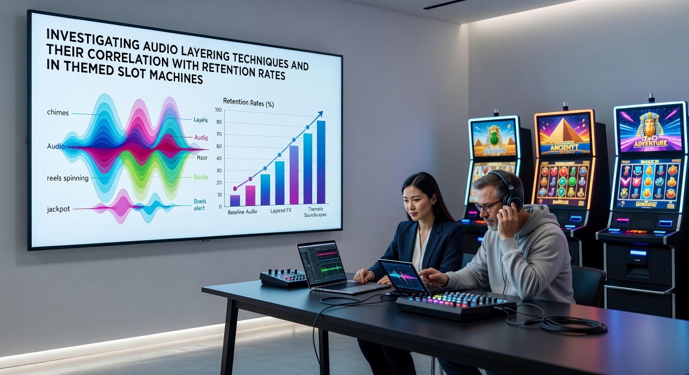 Analyse von Retentionsraten und Audio-Effekten in Slot-Anwendungen mit Diagrammen